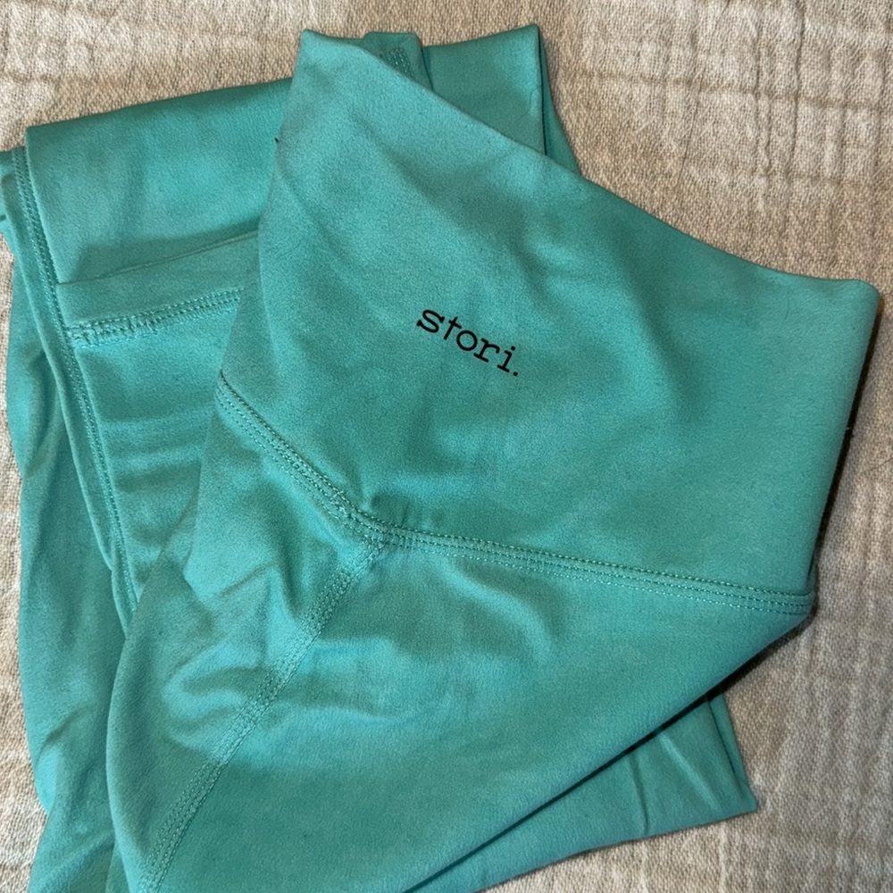 Stori. Teal Leggings - image 2